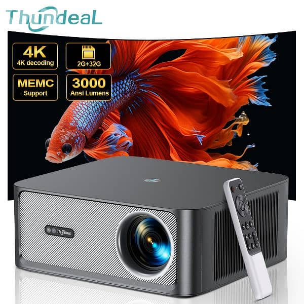 Full HD projector Thundeal Td98 Pro 30 000 Lumens 4K Android version 0