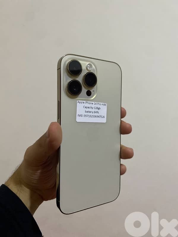 14 pro max grade A+ بلا جمرك Gb128 0