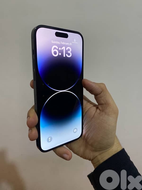 14 pro max black 128 gb بلا جمرك 1