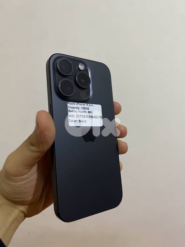 15 pro 128 gb بلا جمرك 0