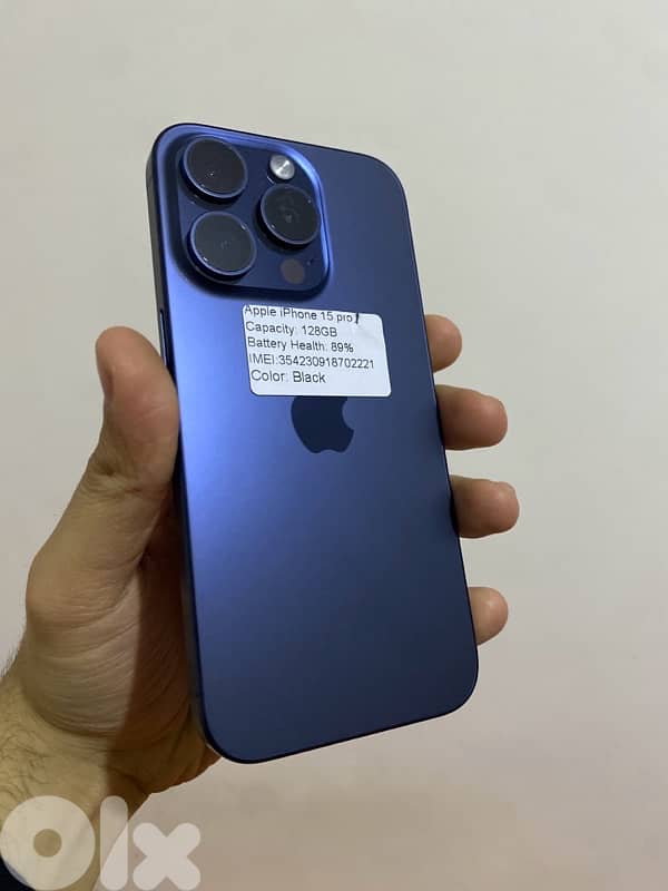 15 pro 128 gb بلا جمرك 0