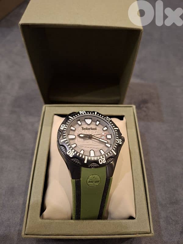 Timberland rubber mens watch 0
