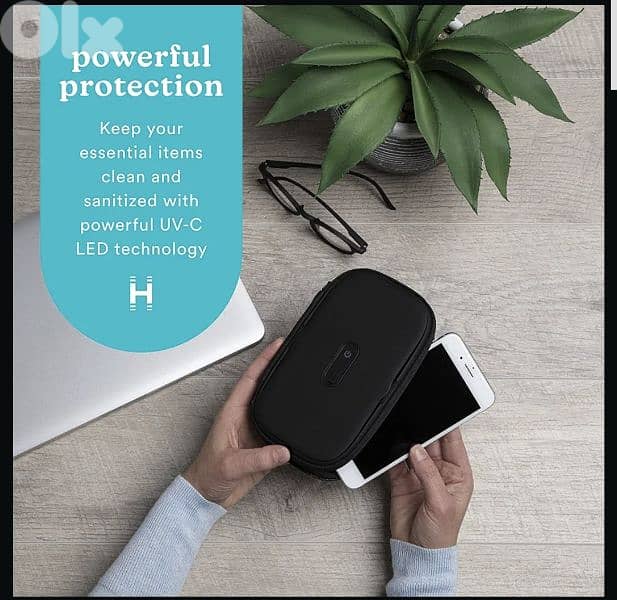 HoMedics UV Phone Sanitiser Kills 99.9% Bacteria Viruses original 5