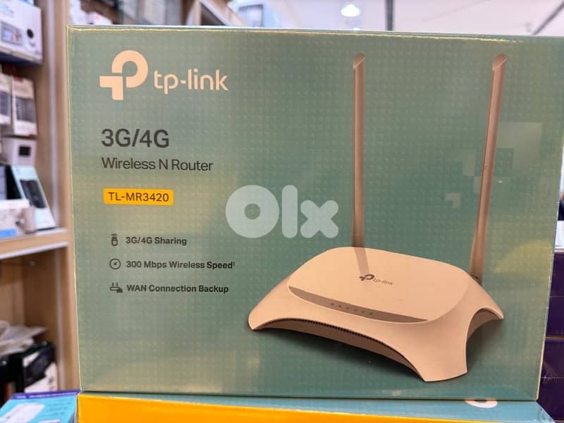 Tp-link Wireless router TL-MR3420 0