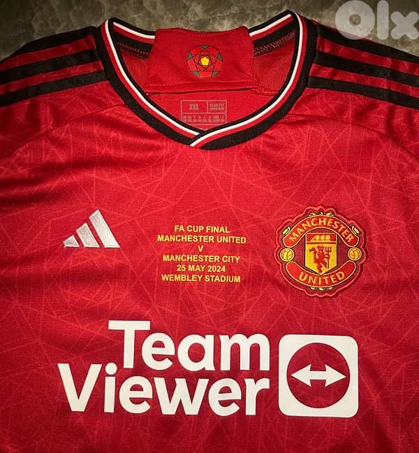 manchester united 2024 the final jersey bruno fernandes 8 0