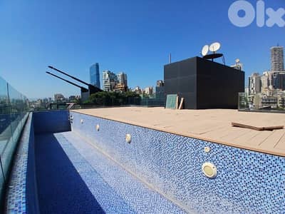 Luxury Penthouse for Sale in Achrafieh | Pool/Skyline Views