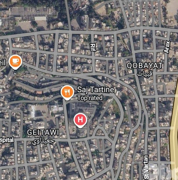 Land for Sale Ashrafieh, Beirut – 390 SQM Zone 6 0