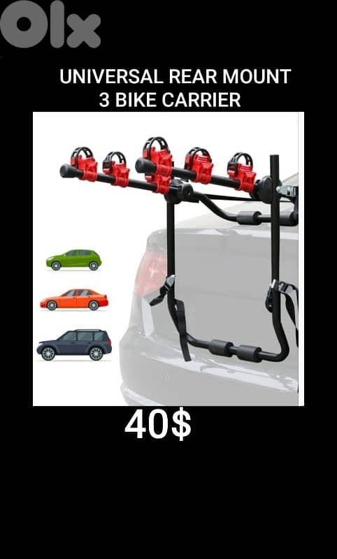 porte velo for three bikes (brand new) 0