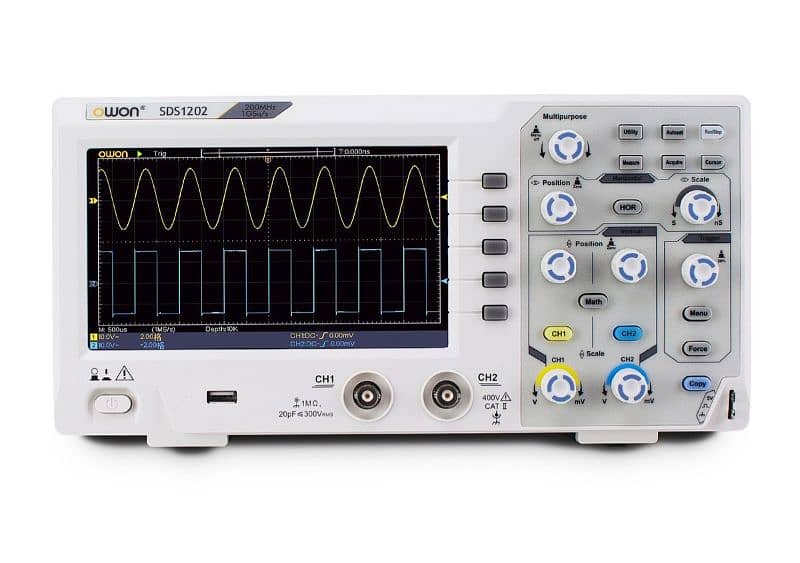 Digital oscilloscope 2×25 MHz 0