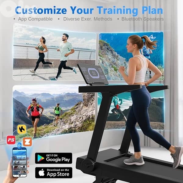 Treadmills for Home, Foldable Treadmill 6