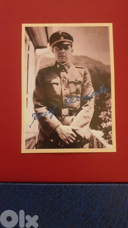 Germany Reich Nazi Josef Mengele  reproduction card 0
