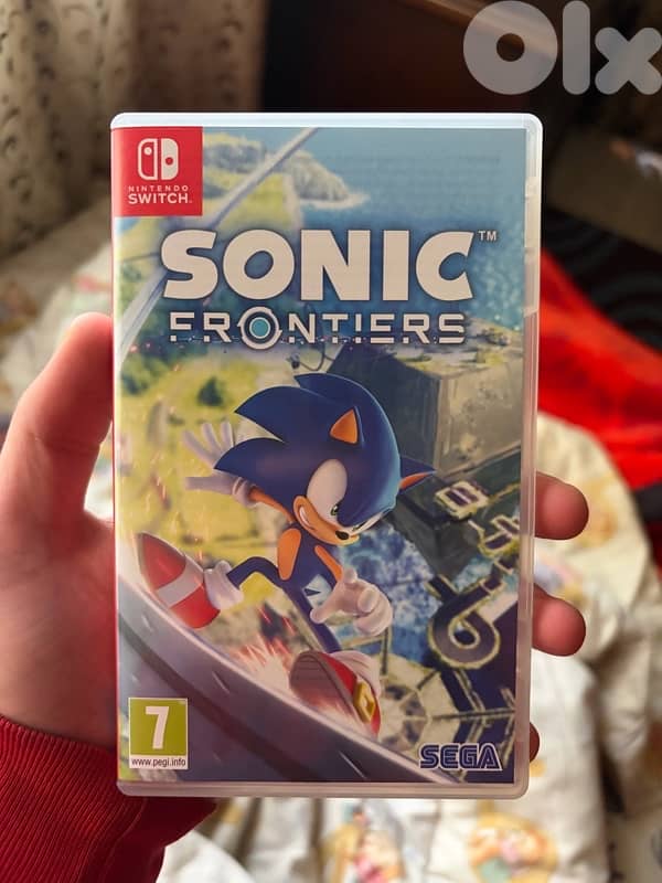 Sonic Frontiers Nintendo Switch Game 0