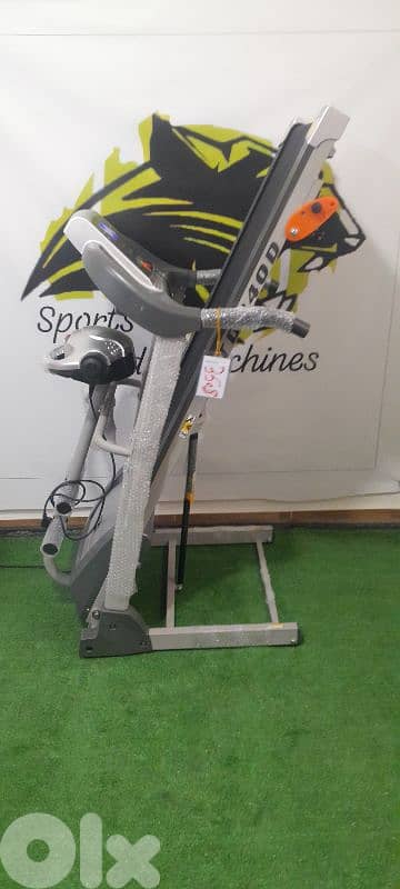 sssports fitness line treadmill 2hp and vibration massage 1