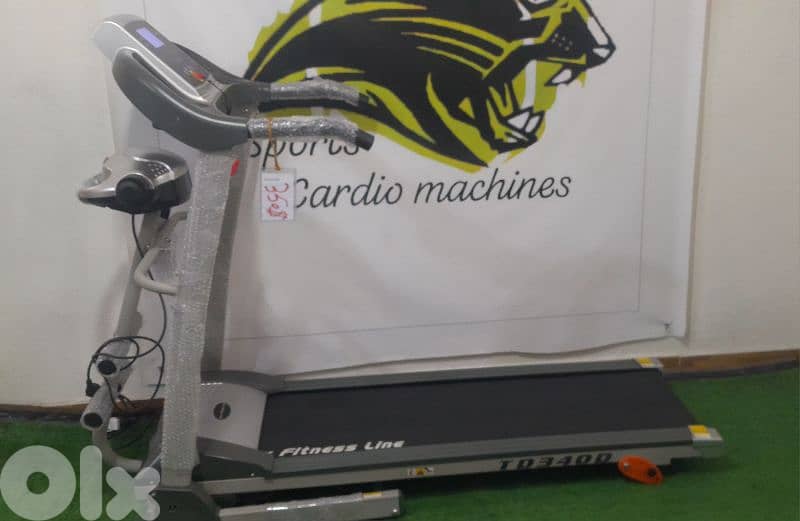 sssports fitness line treadmill 2hp and vibration massage 3