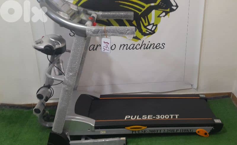 treadmill 2.25 hp , vibration message, 1