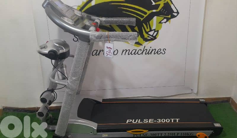 treadmill 2.25 hp , vibration message, 6