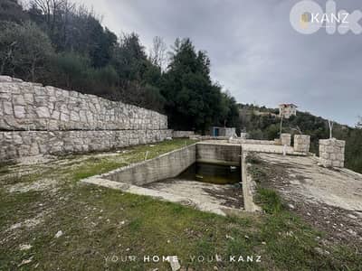 Land With Old House And Swimming Pool For Sale In Lehfed - Jbeil