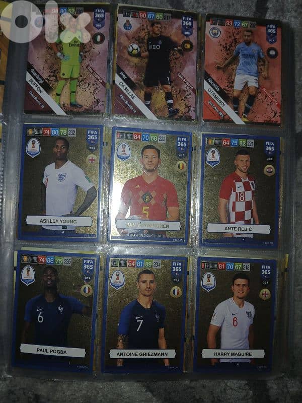 Panini2019 rare football cards 1