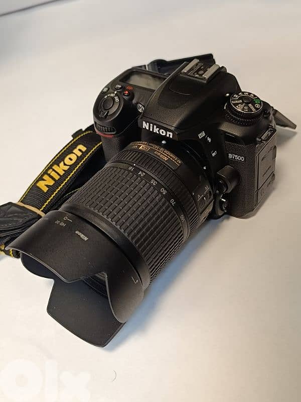 Nikon d7500 like new 5