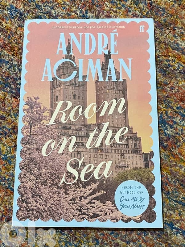 Bestselling André Aciman Room On The Sea Original book 0