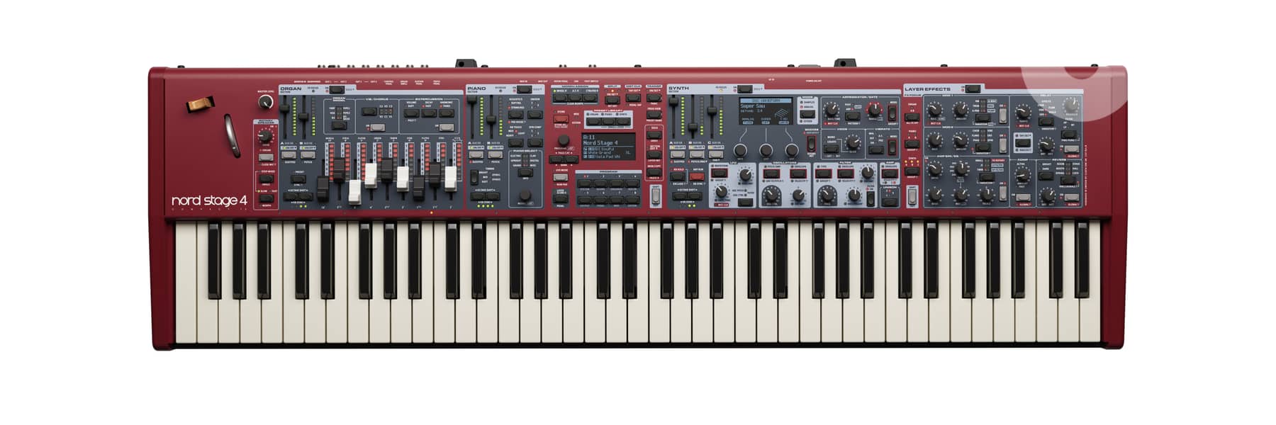 Nord Stage 4 88 Stage Keyboard,Piano with Synth 1