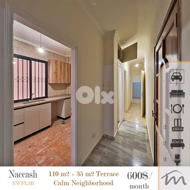 Naccashe | 110m² + 35m² Backyard Terrace | Calm Neighborhood | Floor 1 0