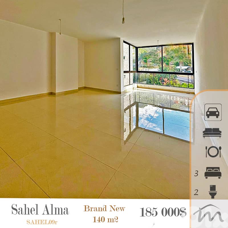 Sahel Alma | Brand New 3 Bedrooms Apartment | Mountain View | Prime 0