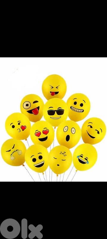 funny emoji party decoration 0