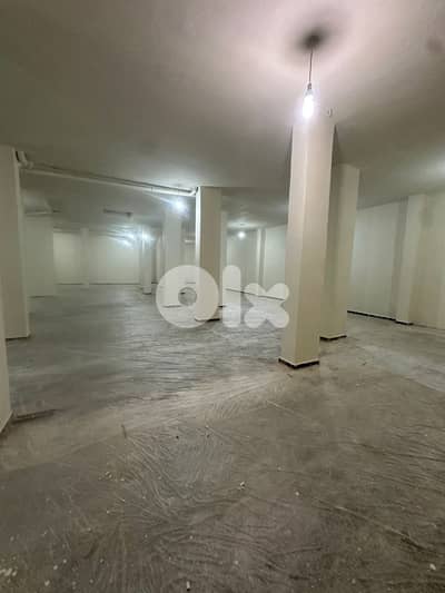 Warehouse for Rent In Awkar  مستودع للإيجار في عوكر