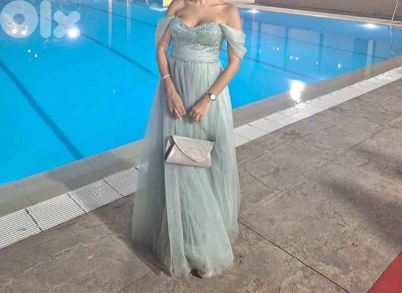blue dress for weddings 0