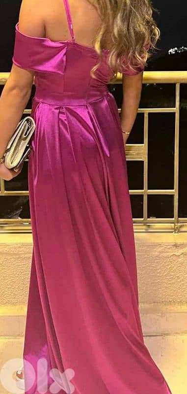 purple dress for weddings 1