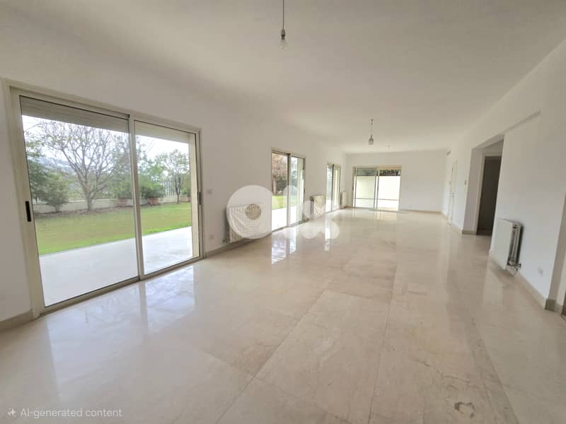 Apartment for Sale in Rabieh with Gardenشقة للبيع في رابيه مع حديقة 0