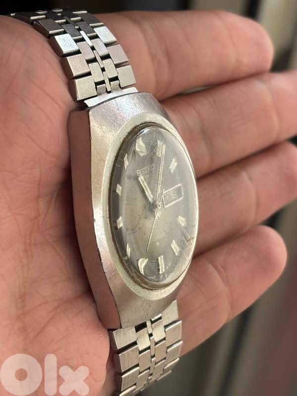 Vintage 1975 Seiko 6109-8029 Automatic — Rare Arabic/English Day 2