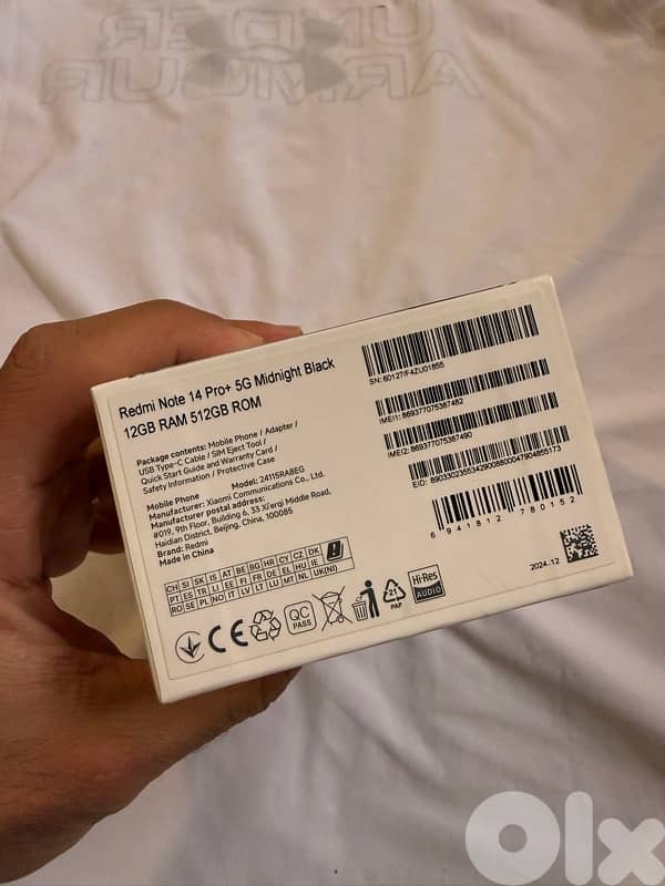Redmi Note 14 Pro plus 512GB بحالة الجديد 2