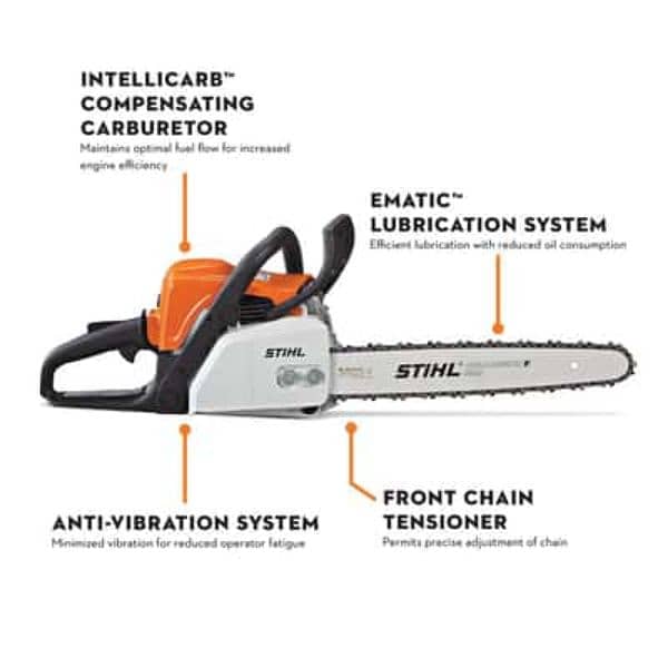 STIHL MS170 Gas chainsaw 8