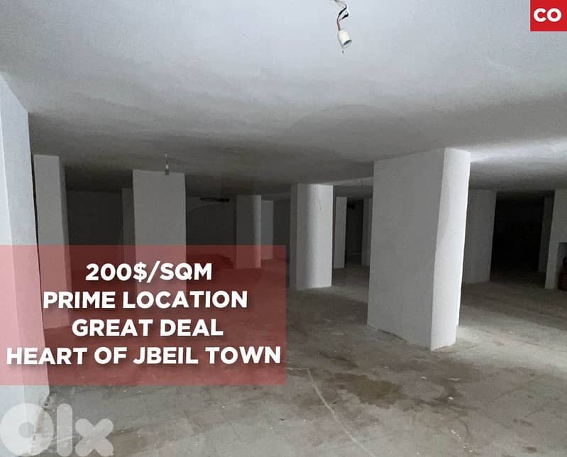 warehouse  available in Jbeil/جبيل REF#CO120754 0