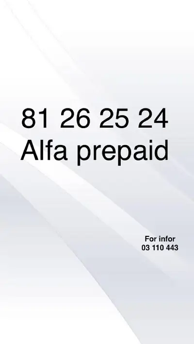 special phone number
