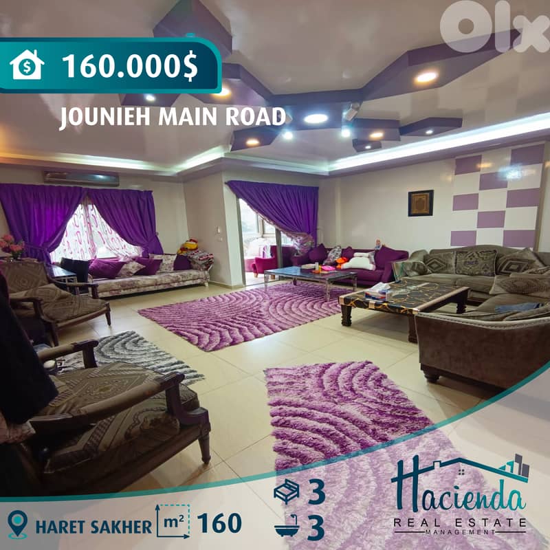 Apartment For Sale In Haret Sakher Jounieh 0