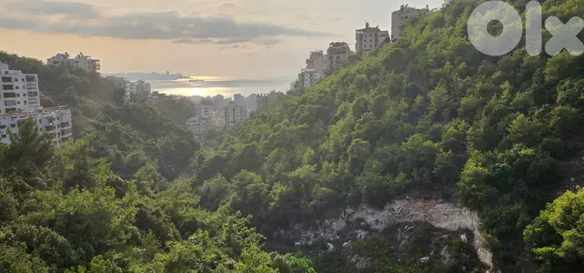 Land for sale in Awkar/ Awesome Seaview