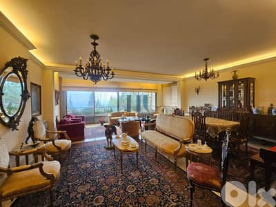 luxurious apartment with terrace for sale ine Mazraat Yachouh, Metn