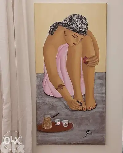 Acrylic painting