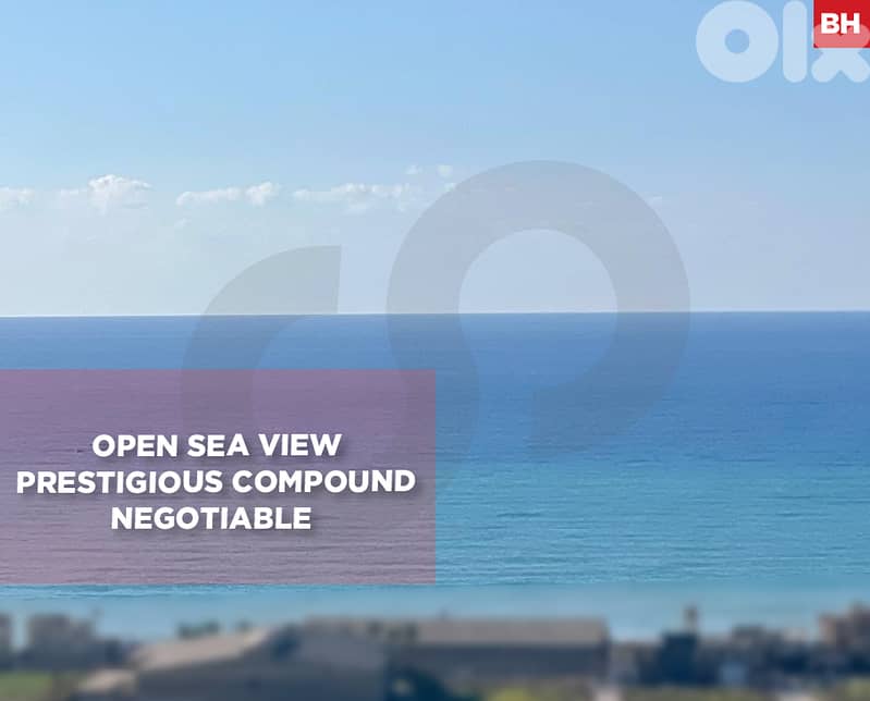 Open Sea View , Prestigious Compound , Saida/صيدا REF#BH132570 0