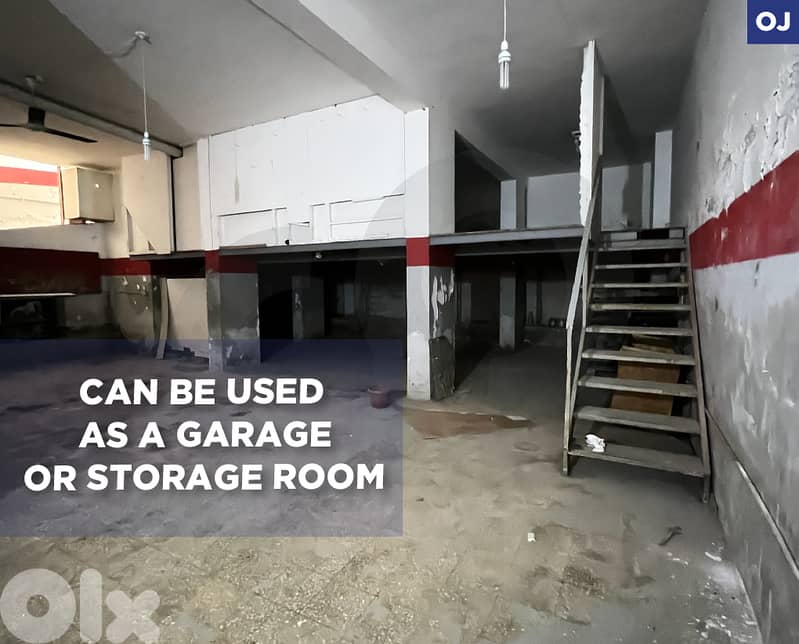 Can be used as a garage or storage room,Zalka/زلقا REF#OJ132580 0