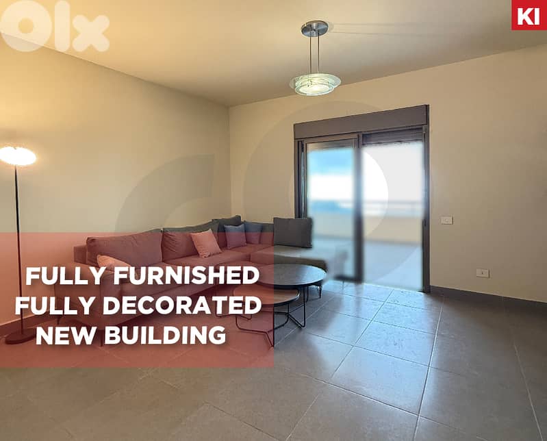 Partial sea view,Wide balcony, Harissa/ حريصا  REF#KI132583 0