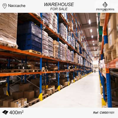 Warehouse for sale in Naccache مستودع للبيع في النقاش