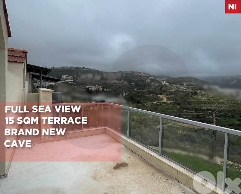 Terrace,Heating,Parking jbeil Edde/ إيدي  REF#NI132606 0