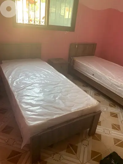 تختين مفردين مع فرش جديد من المعمل بافضل الاسعار تختين مفردين مع فرش جديد من المعمل بافضل الاسعار