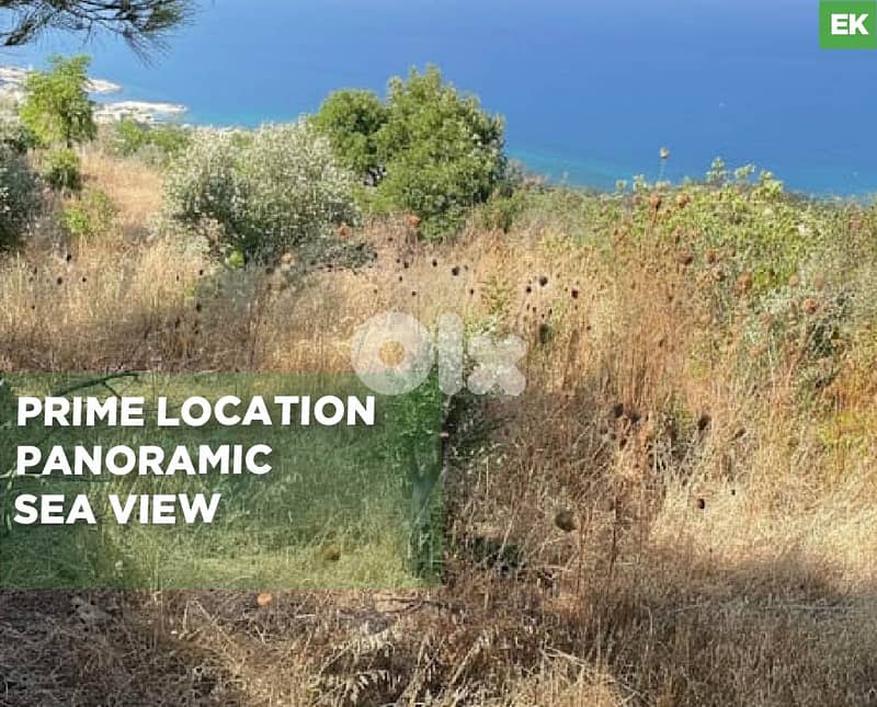 Panoramic Sea view,Prime Location Jbeil-Jeddayel/جدايل REF#EK132615 0