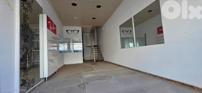 EXCLUSIVE محل للايجار في المنصورية Shop for rent in Mansourieh