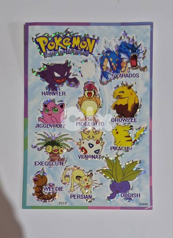 Stickers Pokemon 0